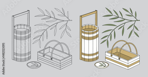 Bamboo Natural Serveware – Eco-Friendly & Stylish Serving Dishes for Sustainable Living, bamboo serveware, bamboo serving set, natural bamboo dishes, eco friendly serveware, bamboo salad bowl, bamboo.