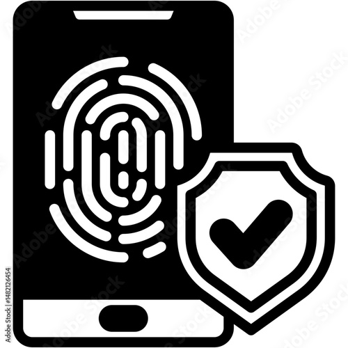 Biometric Security Icon