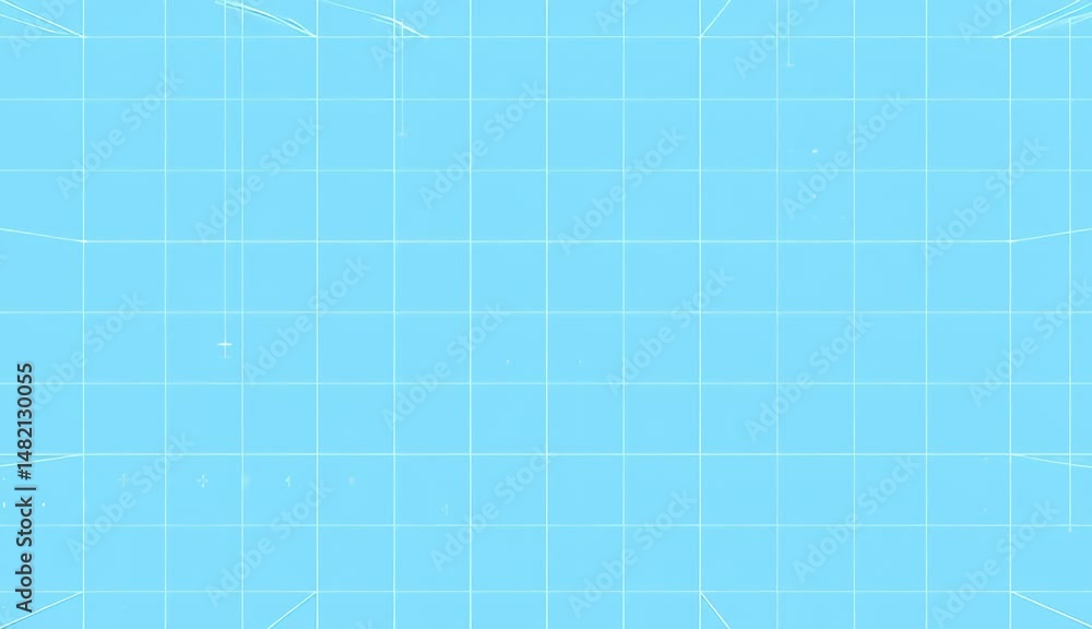 Abstract Grid Animation Background in Light Blue and White Abstract Grid Animation Background in Light Blue and White