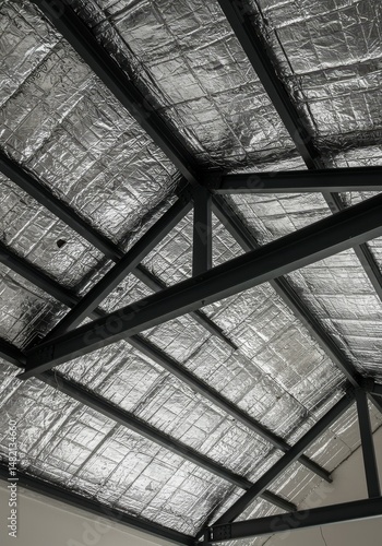 Photo of Roof Insulation with Metal Frame