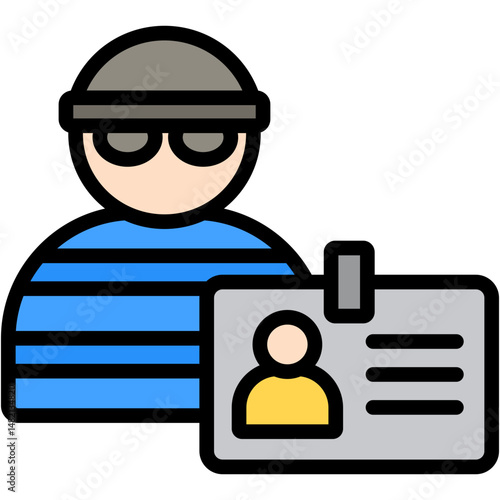 Identity Theft Icon