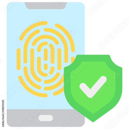 Biometric Security Icon