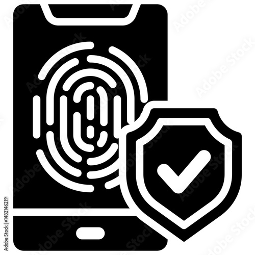 Biometric Security Icon
