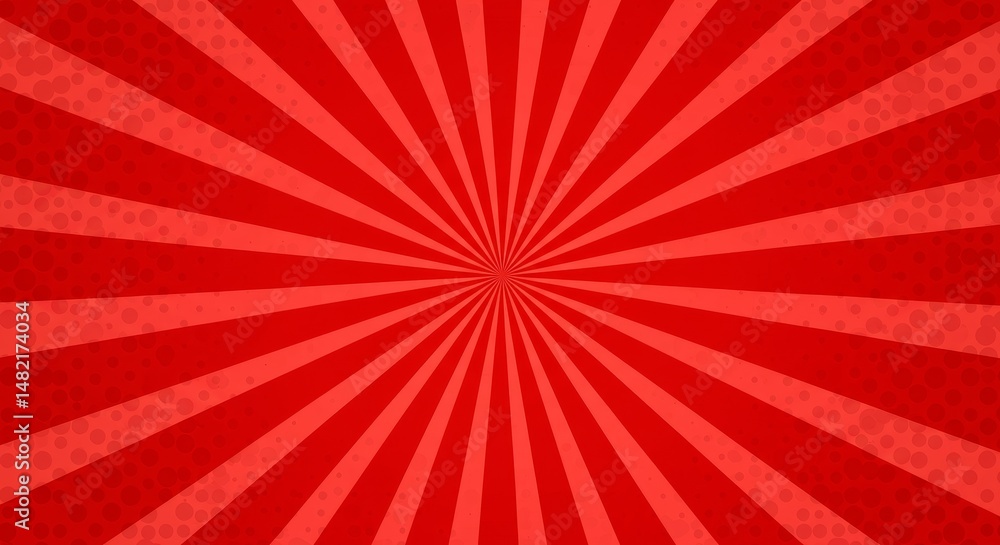 Fototapeta premium Red Abstract Background Illustration