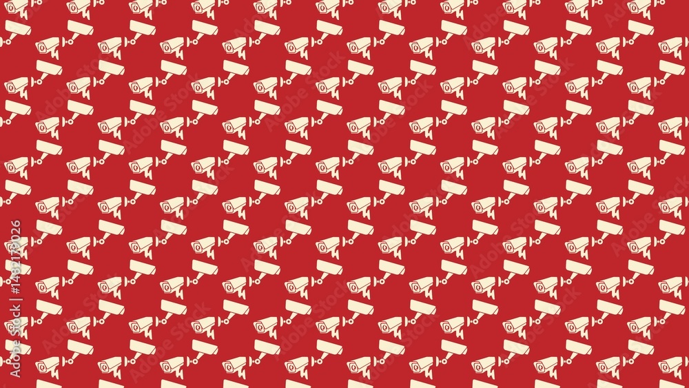 Vector seamless cctv, surveillance pattern Vector seamless cctv, surveillance pattern