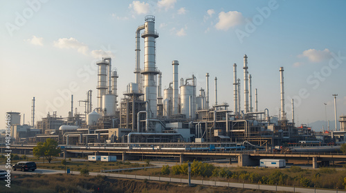 Gas treatment facilities of industrial enterprises
