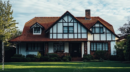 Wallpaper Mural A photograph of a house on the phone, showcasing a beautiful rental property for a blog. Torontodigital.ca
