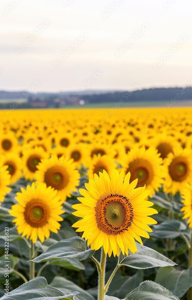 Obraz premium sunflower field 