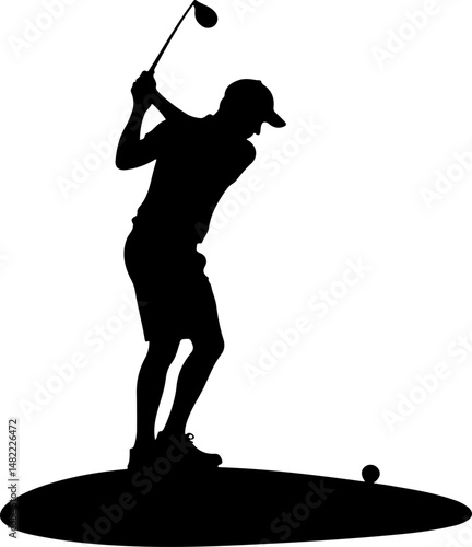 Hockey vector Silhouette