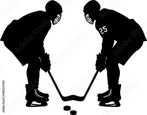 American Hockey Vector