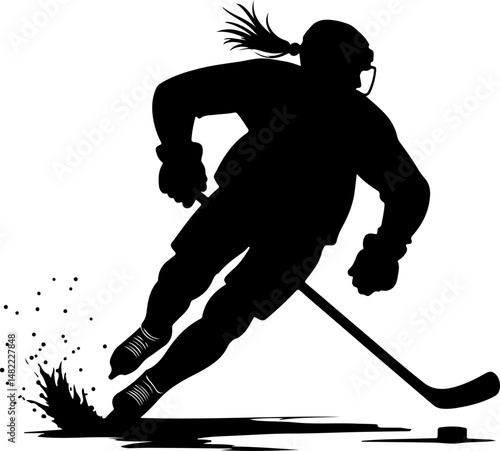American Hockey Vector