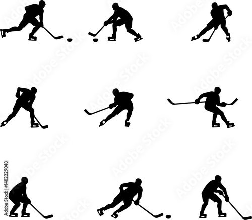 American Hockey Vector