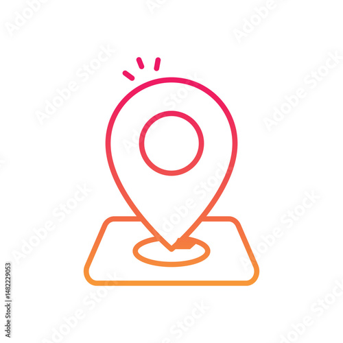 Landmark Vector icon