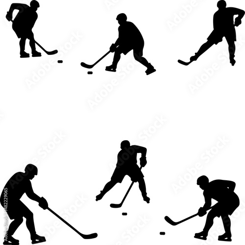 American Hockey Vector