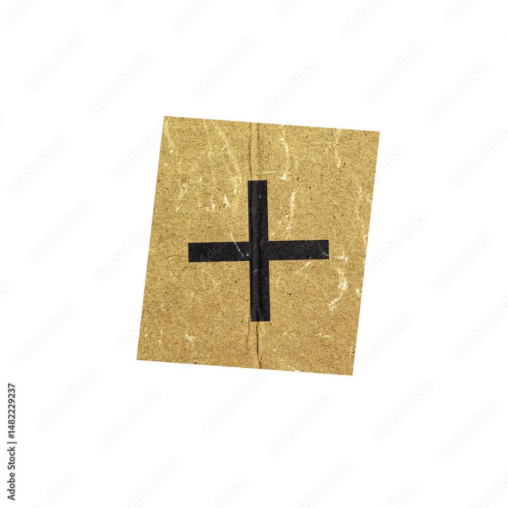 Obraz premium Ransom Note Symbol