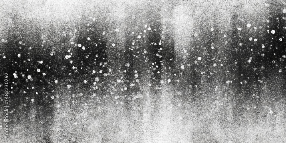 Obraz premium High contrast halftone dot pattern 