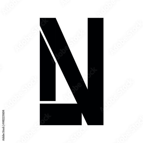 Ln letter logo design. Free Download Ln letter logo design. - GFXLoad