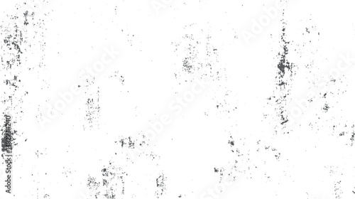 Dirty or dust film grain speck grit grunge overlay on white background grain dot white paper noise texture with distress effect vector illustration