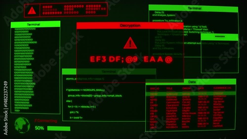 Starting Soon Screen – Animated Hacking Terminal Overlay in Retro Cyber Style