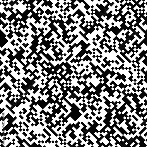 Random diagonal monochrome pattern background - abstract seamless repeating vector design