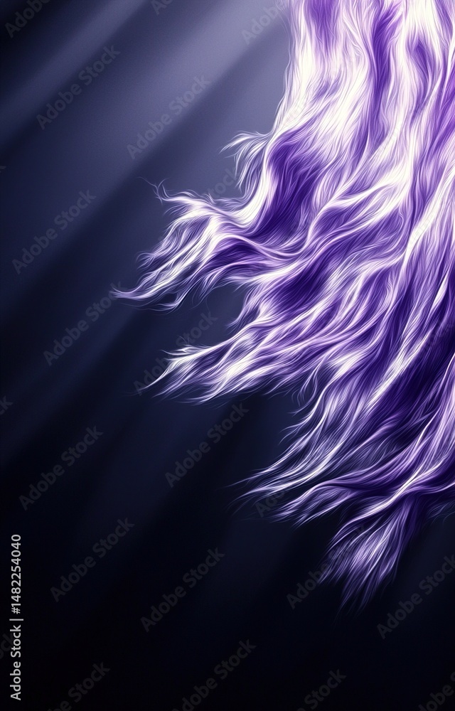 Naklejka premium abstract blue background with smoke