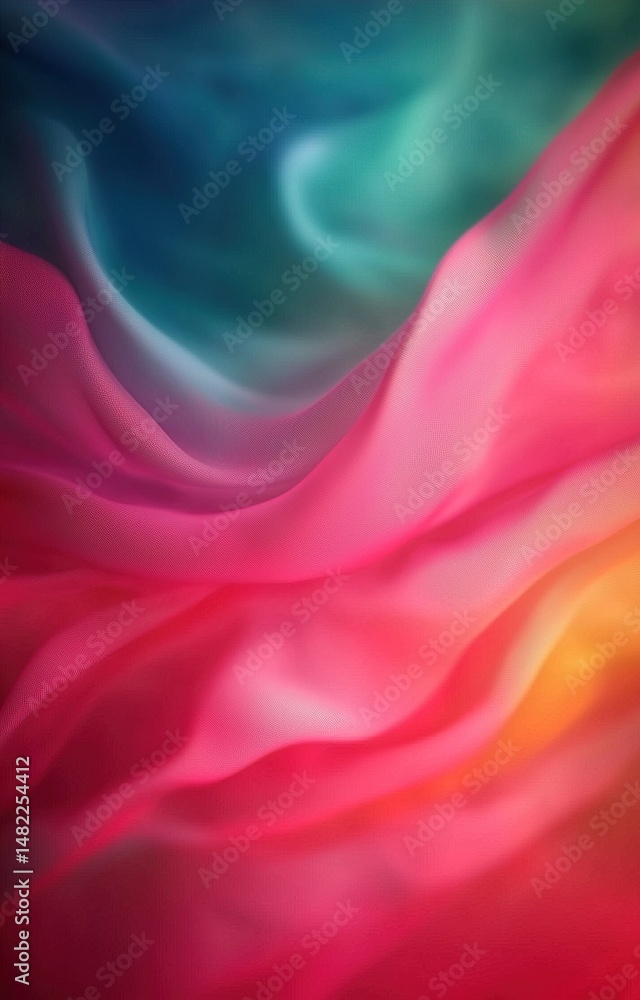 Obraz premium abstract colorful background with waves