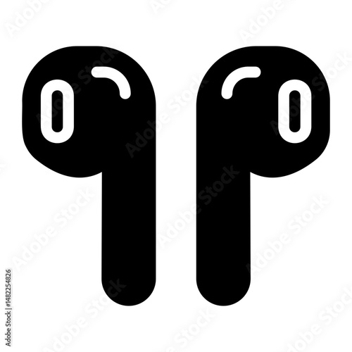 earphone Solid icon