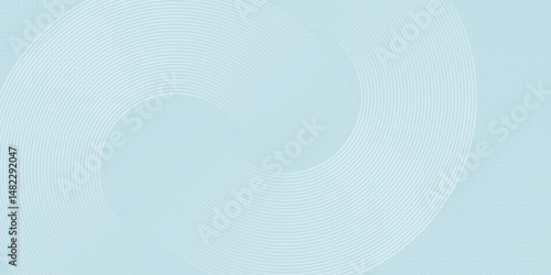 Modern abstract background. Glossy white gradient circle lines. Minimal geometric pattern. Simple graphic elements. Futuristic concept. Suitable for cover, poster, banner, brochure, eps10.
