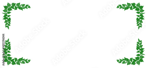 葉っぱのフレーム