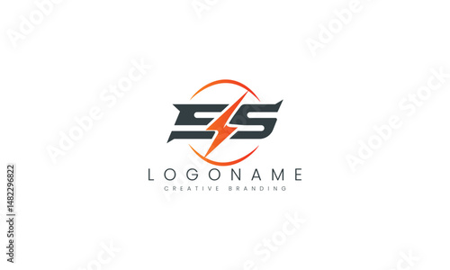 Minimalist ES Logo for Branding and Identity.