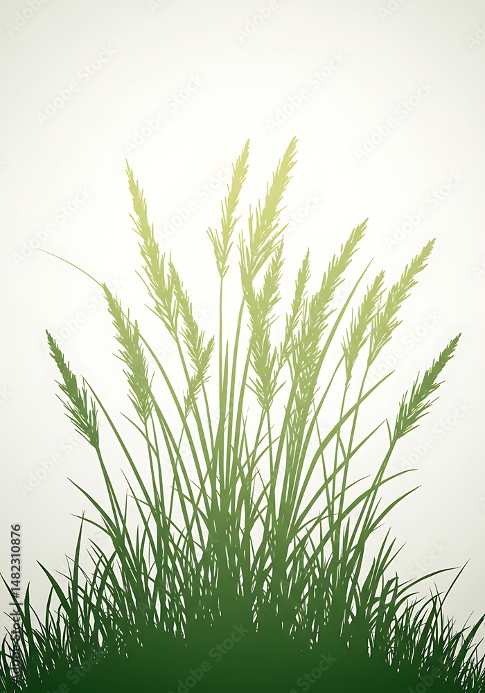 Fototapeta premium Whispers of Verdant Light