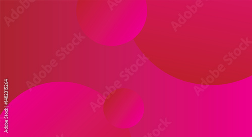Abstract pastel red gradient curve background