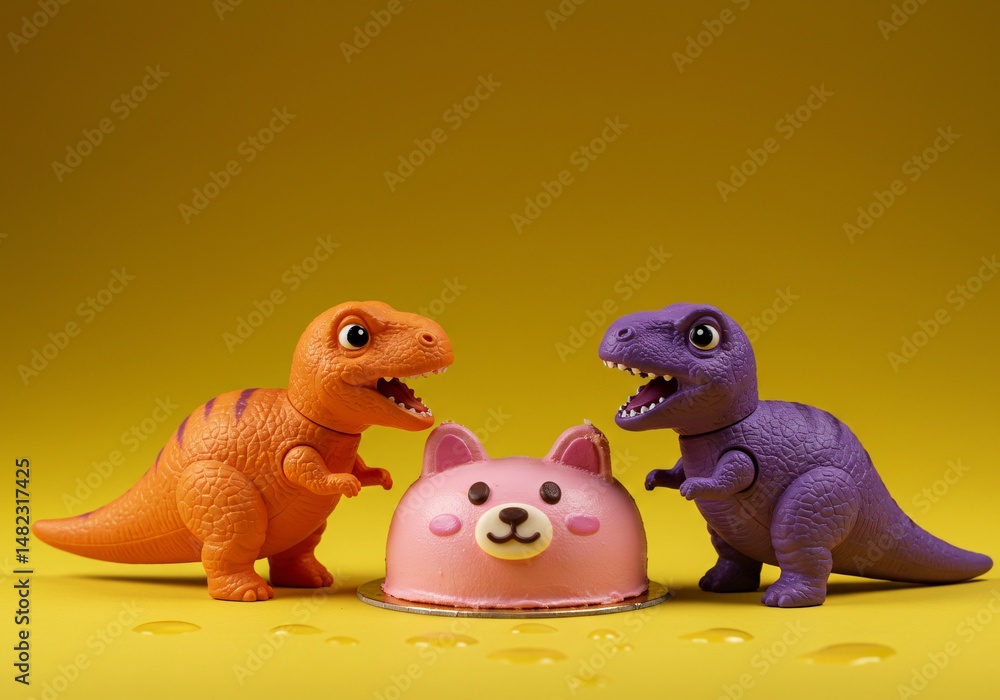 birthday with toy dinosaur birthday with toy dinosaur