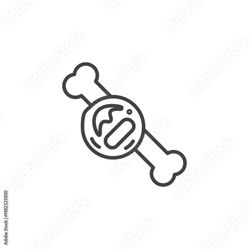 Multiple myeloma vector Icon in trendy flat style isolated on white background
