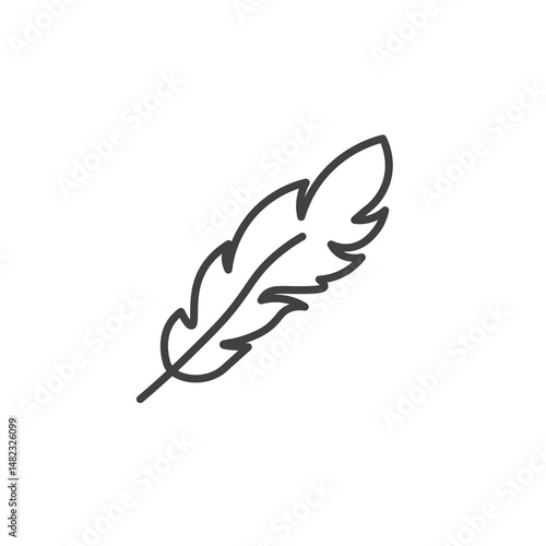 Light weight vector Icon in trendy flat style isolated on white background