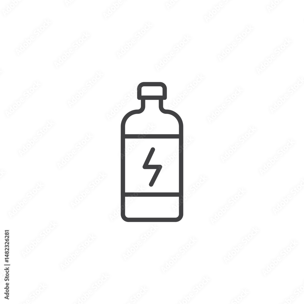 Isotonic vector Icon in trendy flat style isolated on white background Isotonic vector Icon in trendy flat style isolated on white background