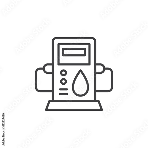 Dialysis vector Icon in trendy flat style isolated on white background