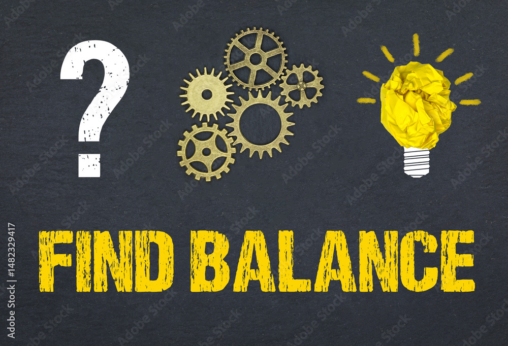 Obraz premium Find Balance 