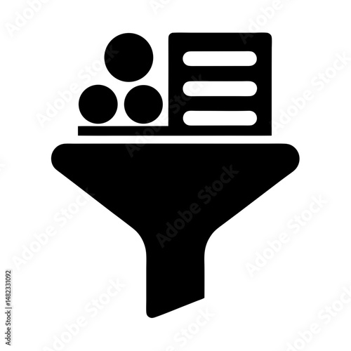 data filter control icon

