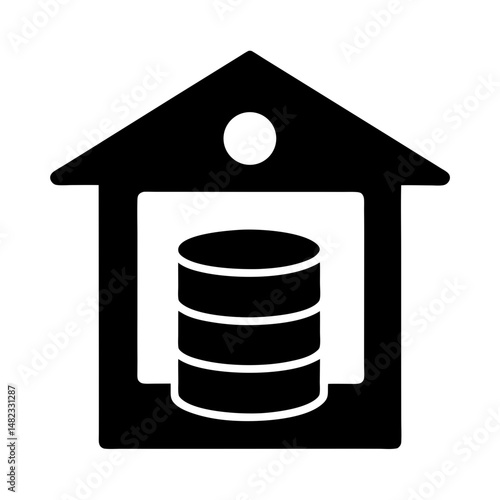 data warehouse storage icon
