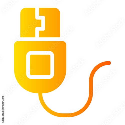 hdmi Gradient icon