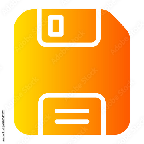 floppy disk Gradient icon