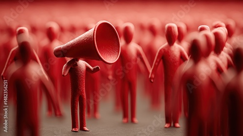 Conceptual illustration of batch update alerts icon designed to notify multiple teams at once for enhanced coordination