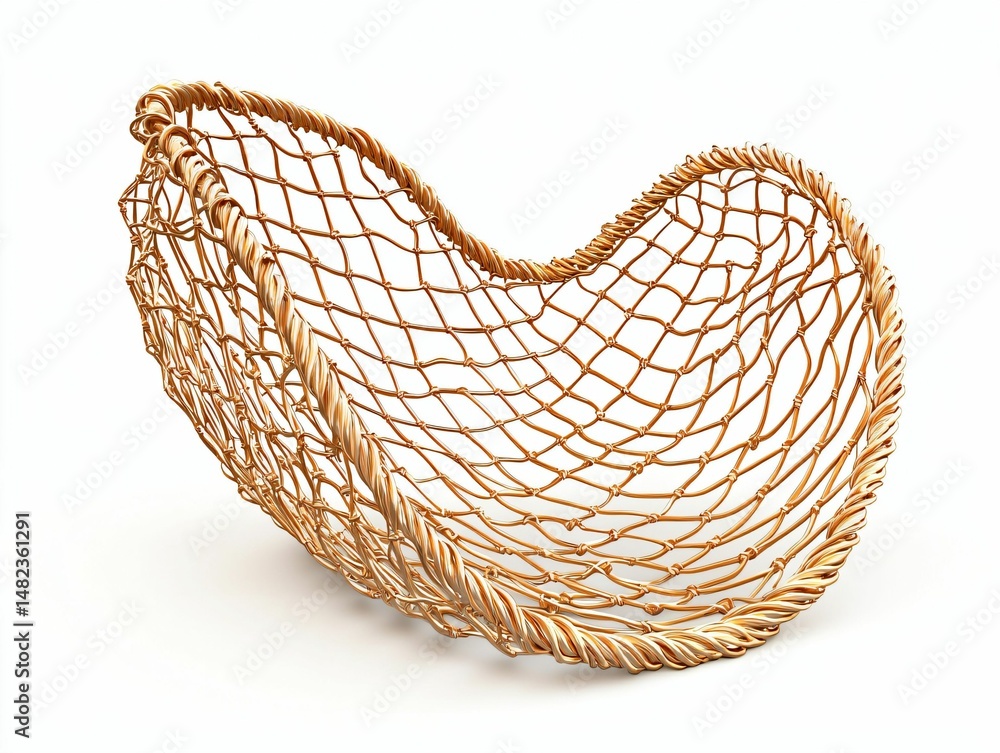 Obraz premium Golden Fishing Net