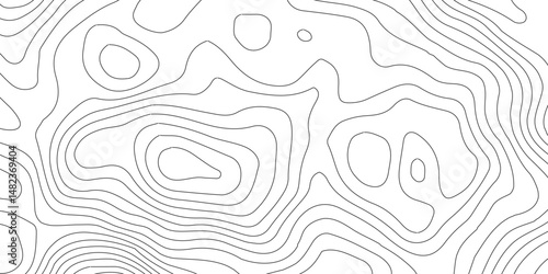 Topographic map background geographic line map,Topography map art curve drawing. vector illustration.Topography and geography map grid abstract backdrop,