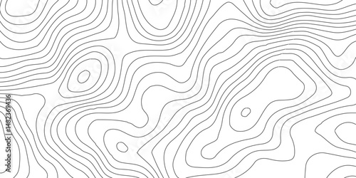 Topographic map background geographic line map,Topography map art curve drawing. vector illustration.Topography and geography map grid abstract backdrop,