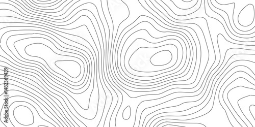 Topographic map background geographic line map,Topography map art curve drawing. vector illustration.Topography and geography map grid abstract backdrop,