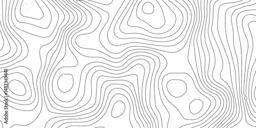 Topographic map background geographic line map,Topography map art curve drawing. vector illustration.Topography and geography map grid abstract backdrop,
