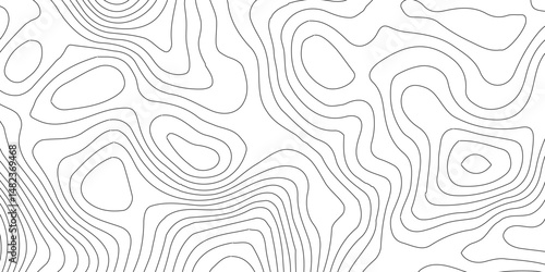 Topographic map background geographic line map,Topography map art curve drawing. vector illustration.Topography and geography map grid abstract backdrop,