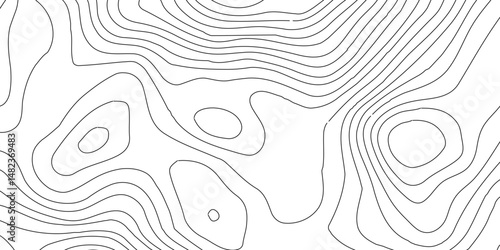 Topographic map background geographic line map,Topography map art curve drawing. vector illustration.Topography and geography map grid abstract backdrop,